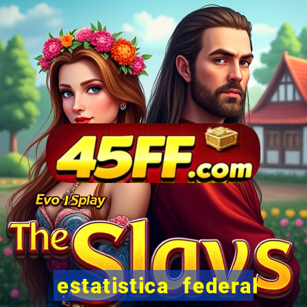 estatistica federal jogo do bicho